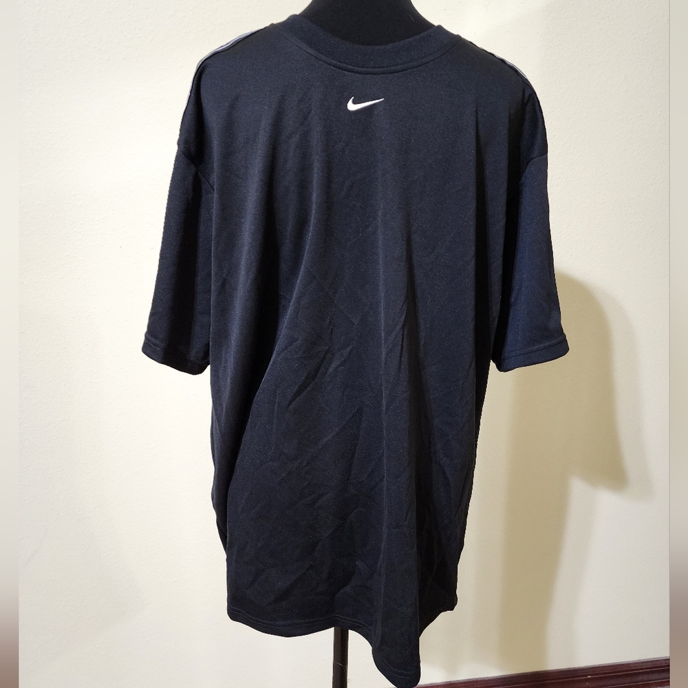 Nike Athletic Short Sleeve top - Men's XL black/white